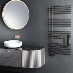 Royal Thermo Pino П25 500х1200 black - полотенцесушитель