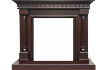 Dallas - Темный дуб с очагом Danville Antique Brass FB2