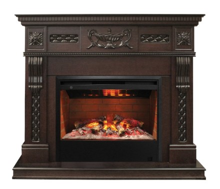 Камин Real Flame Corsica Lux AO с Helios 26 3D