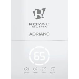 Royal Clima RUH-AD300/4.8E-WT ультразвуковой увлажнитель воздуха ADRIANO Digital