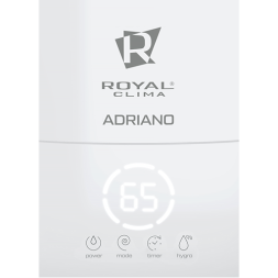 Royal Clima RUH-AD300/4.8E-WT ультразвуковой увлажнитель воздуха ADRIANO Digital