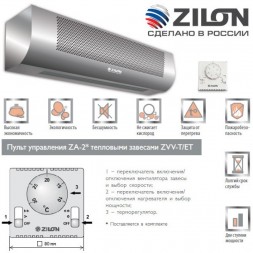 Zilon ZVV-2E24T 2.0 тепловая завеса