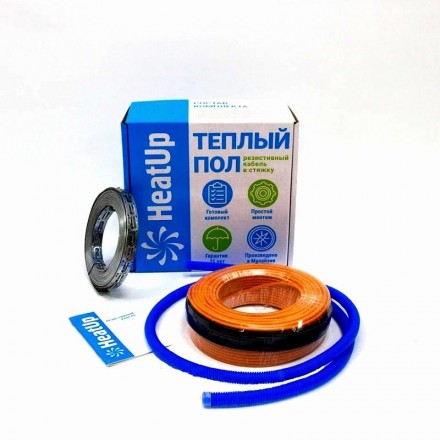 HeatUp 1800Вт/90м/ S обогрева м2: 12 кабель для теплого пола