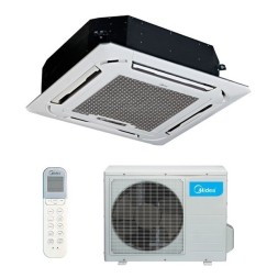 Midea MCD1-55HRFNX(GA)/MOE30U-55HFN8-R(GA) (панель T-MBQ4-04A1) кондиционер кассетного типа